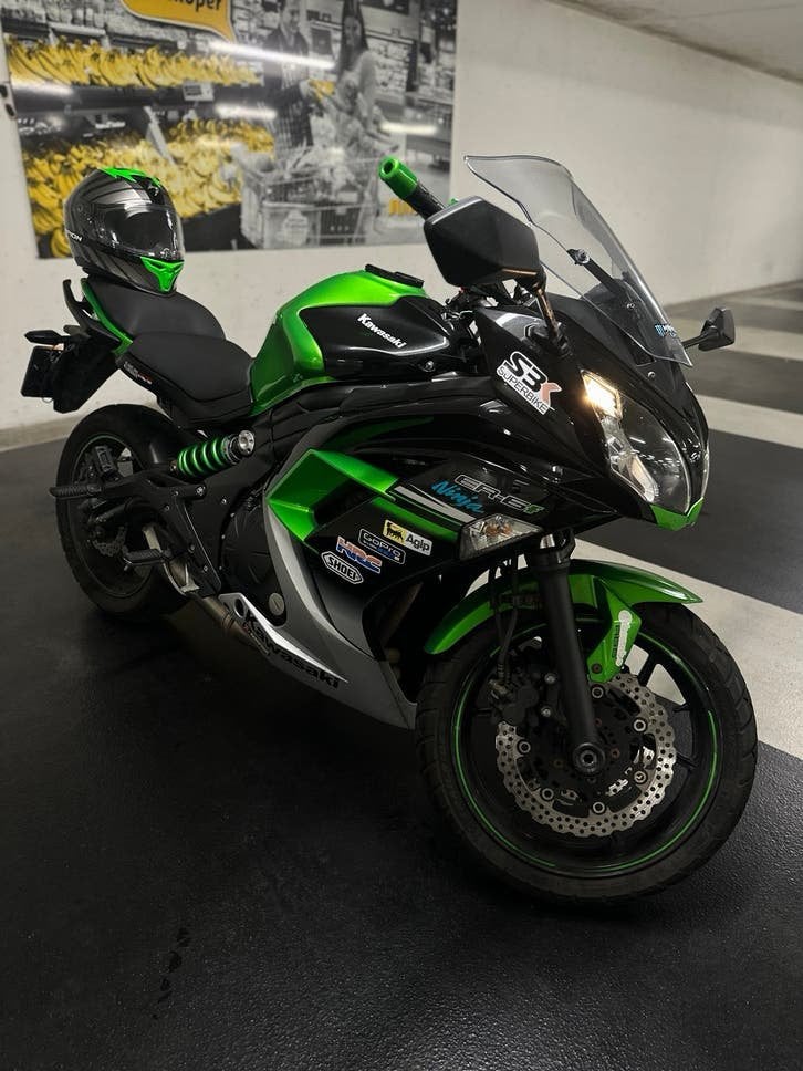 Kawasaki Ninja 650R - Sportieve en betrouwbare motor, 2 cilinders, Sportuitlaat, Gebruikt, Meer dan 35 kW