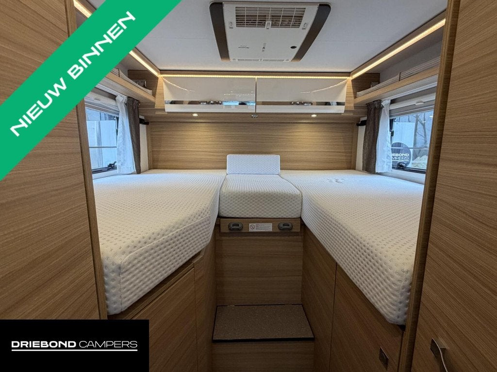 Dethleffs Globebus GT T006 Enkele Bedden Zonnepaneel 2X Airc, Caravans en Kamperen, Airconditioning, Achteruitrijcamera, Tot en met 2