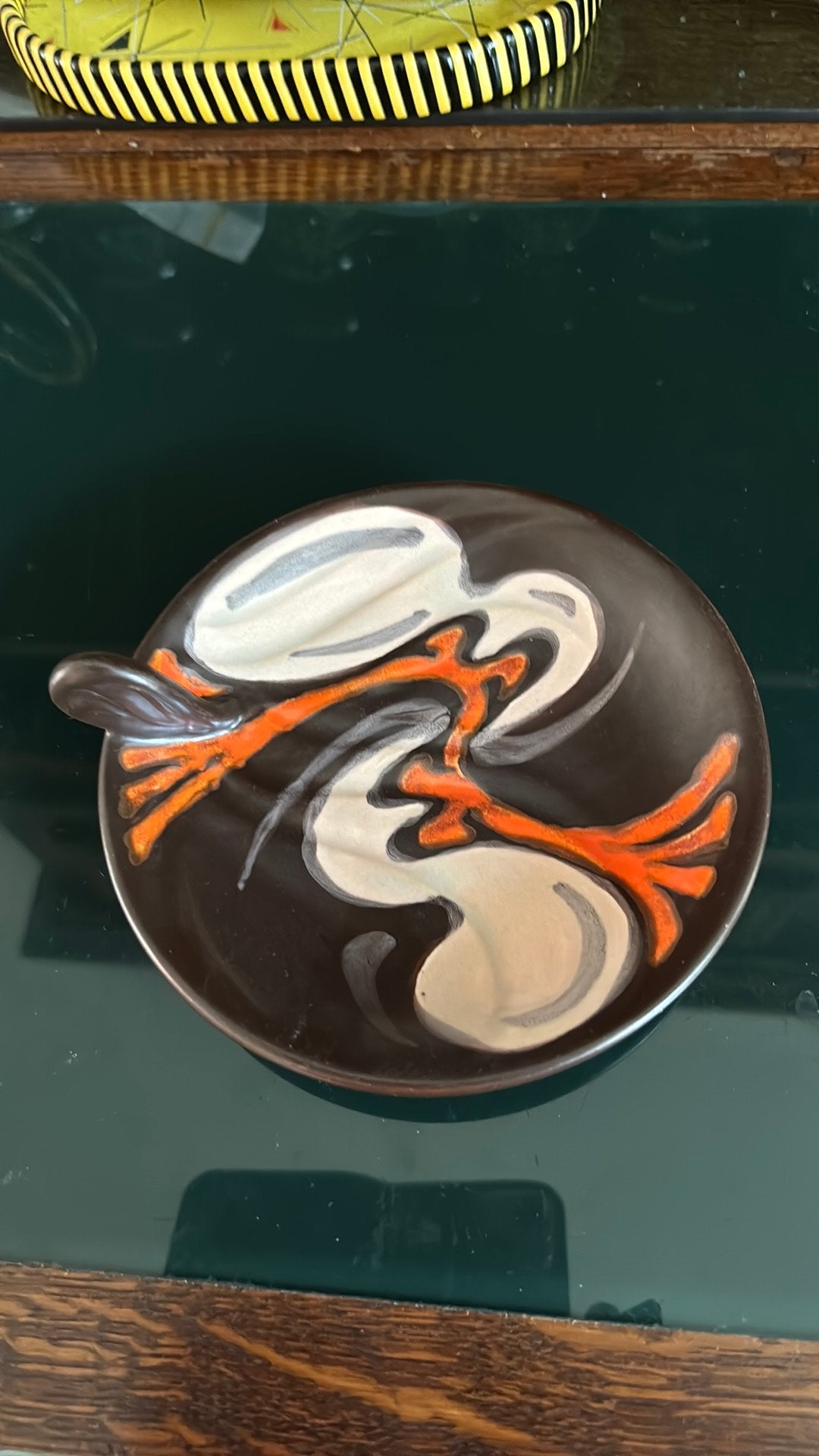 Bonbon schaaltje Gouds aardewerk, Antiek en Kunst, Antiek | Keramiek en Aardewerk, Ophalen of Verzenden
