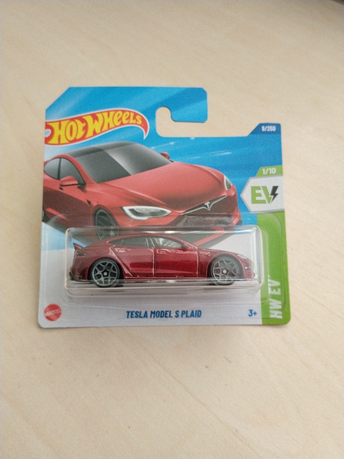 Hotwheels Tesla model S plaid hot wheels, Ophalen of Verzenden, Nieuw, Auto