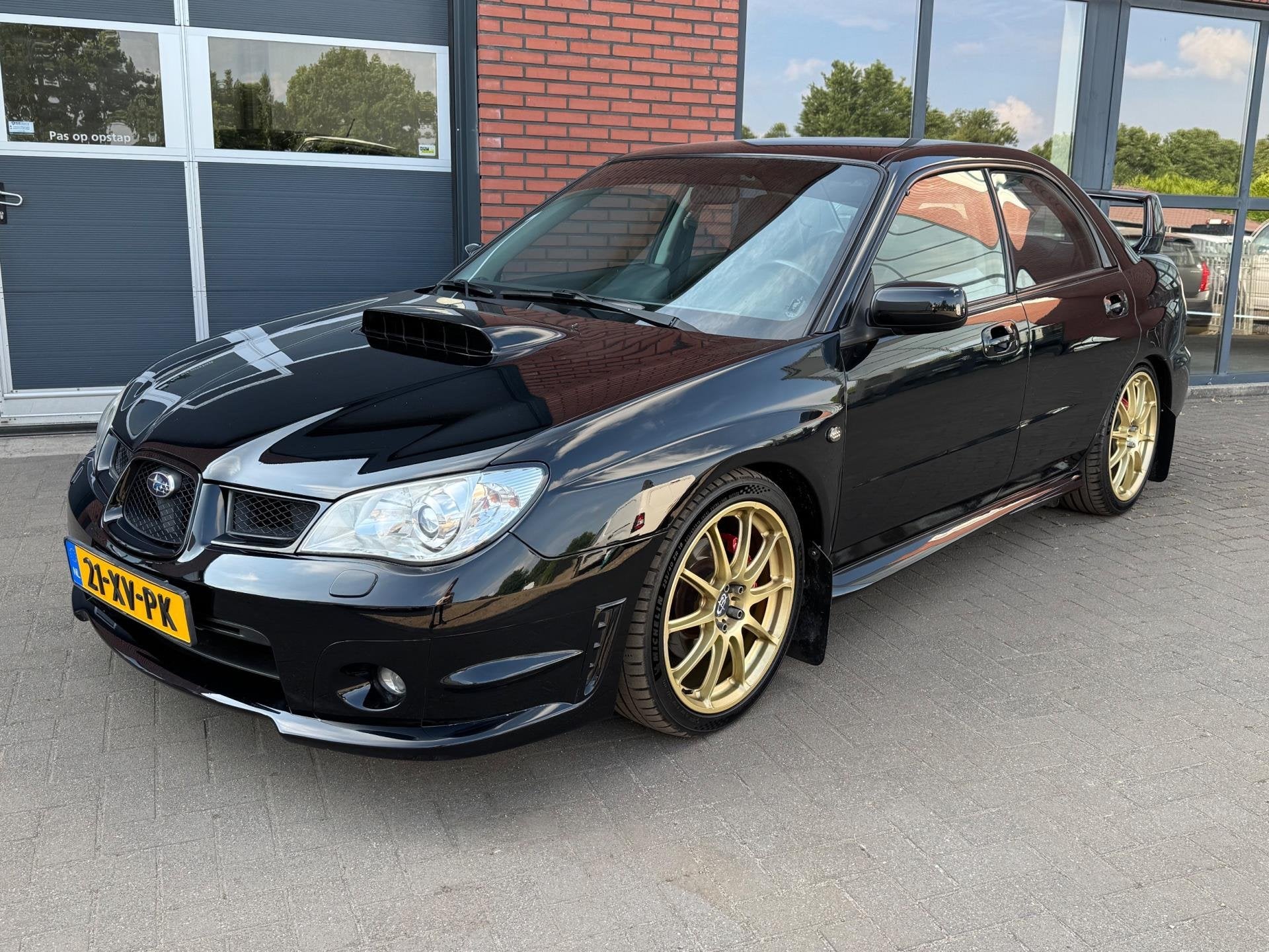 Subaru Impreza 2.5 WRX Edition Prodrive Limited, Auto's, 1385 kg, Dealer onderhouden, Gebruikt, Zwart