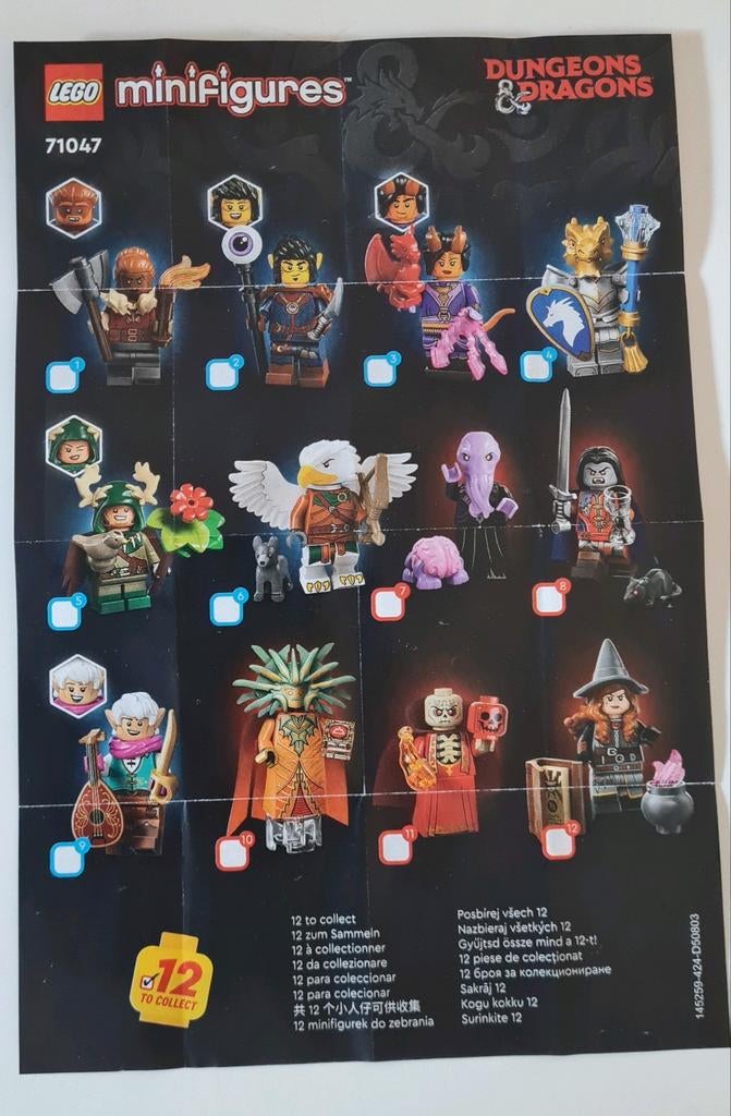 Lego 71047 Minifigures Dungeons & Dragons, Lego, Nieuw, Ophalen of Verzenden, Minifiguren serie