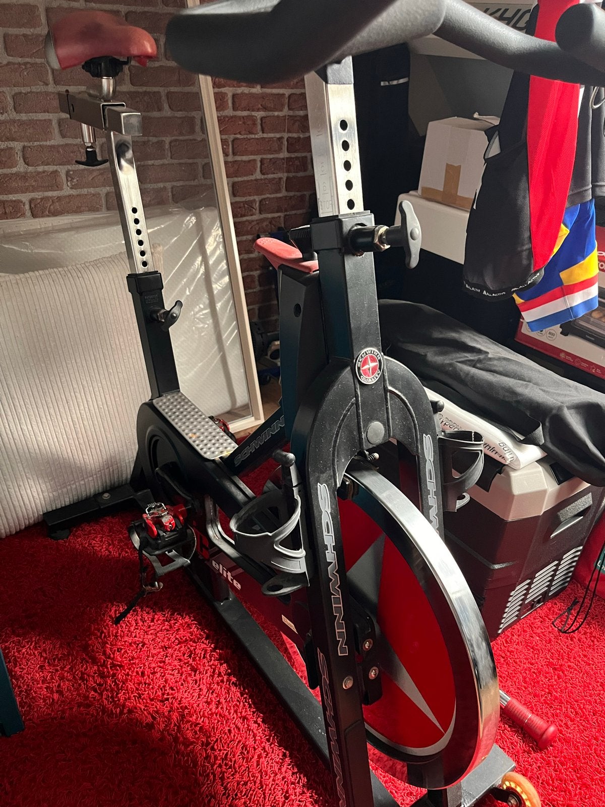 Schwinn Elite Spinningfiets, Ophalen, Gebruikt, Spinningfiets, Metaal