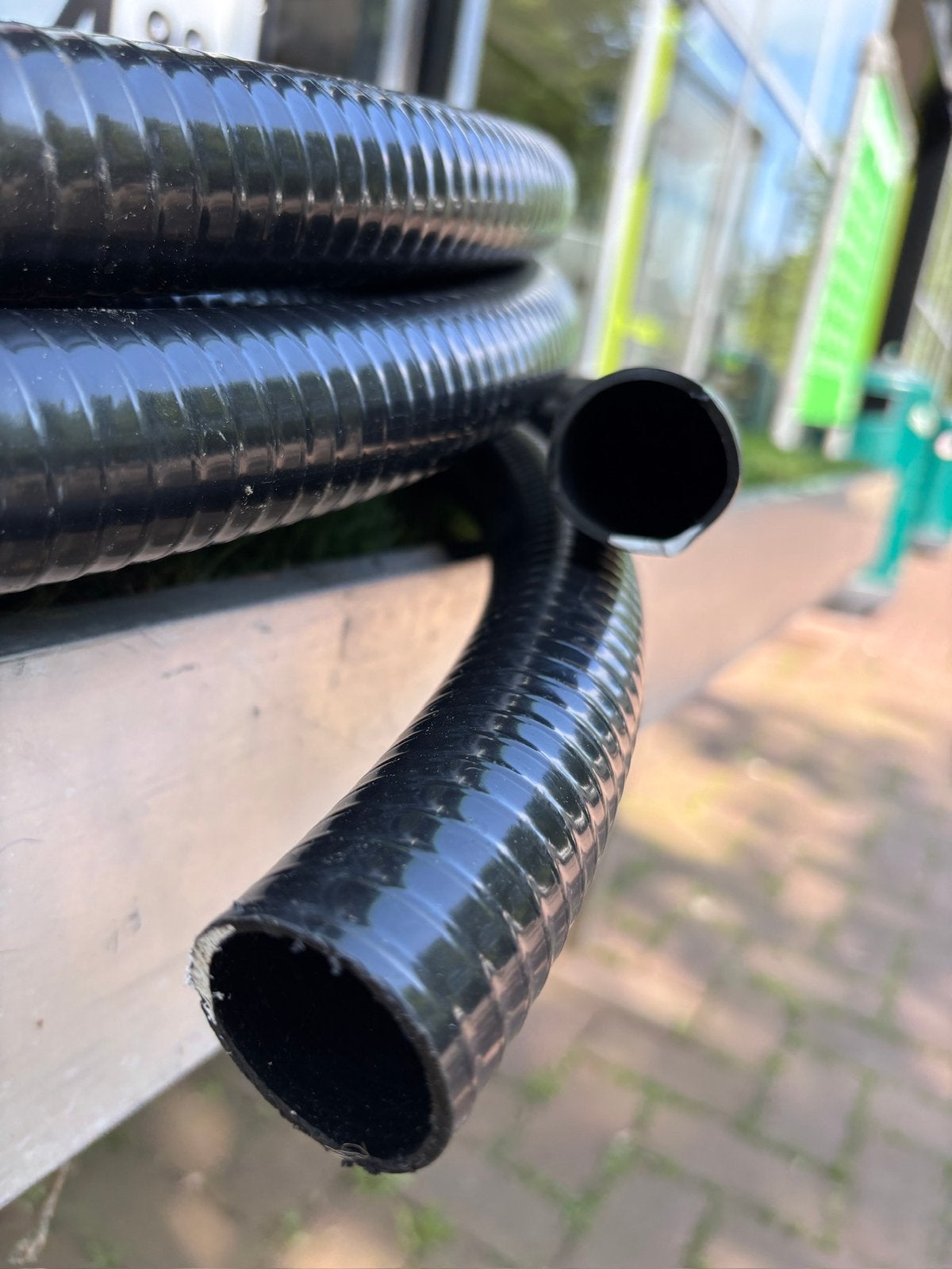 NIEUW Dikwandige vijverslang/zwembadslang 32 mm lengte 12m., Ophalen, Nieuw, Overige typen