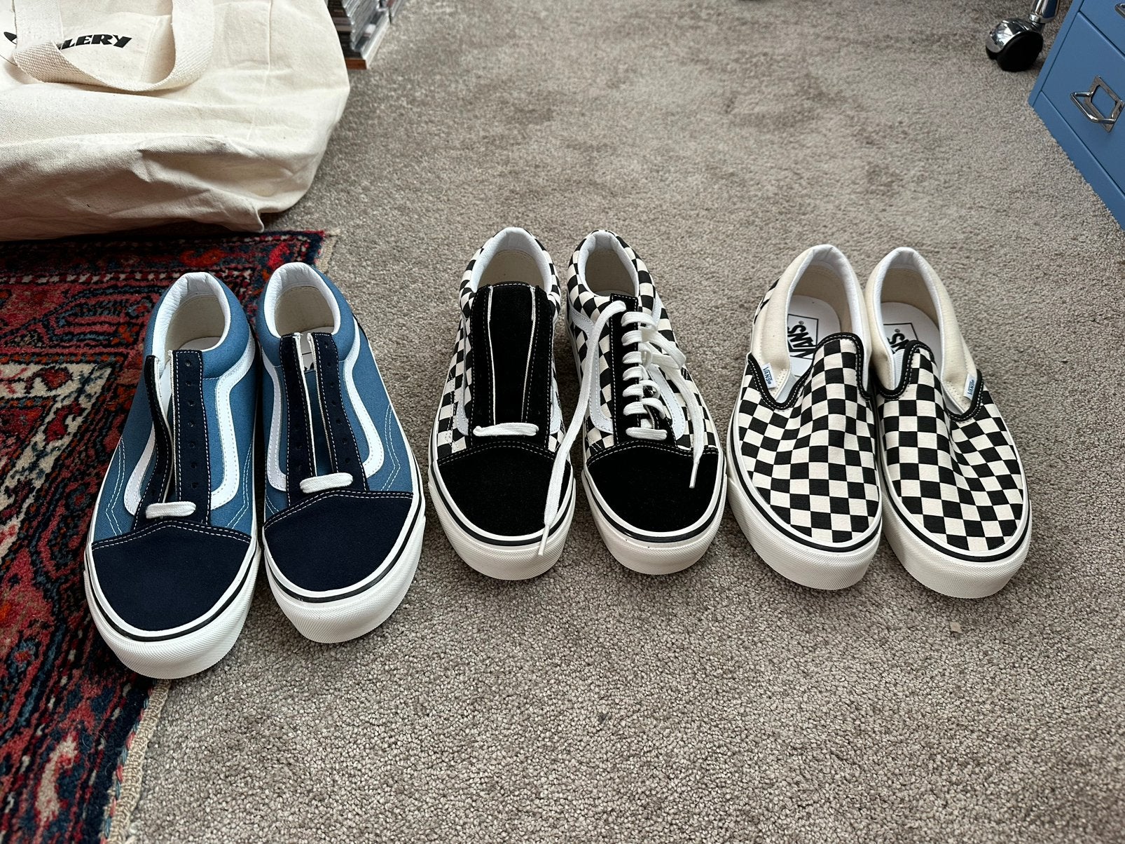 Diverse Vans Sneakers Classic Anaheim Factory Patta 40.5 40, Wit, Nieuw, Ophalen of Verzenden, Sneakers of Gympen