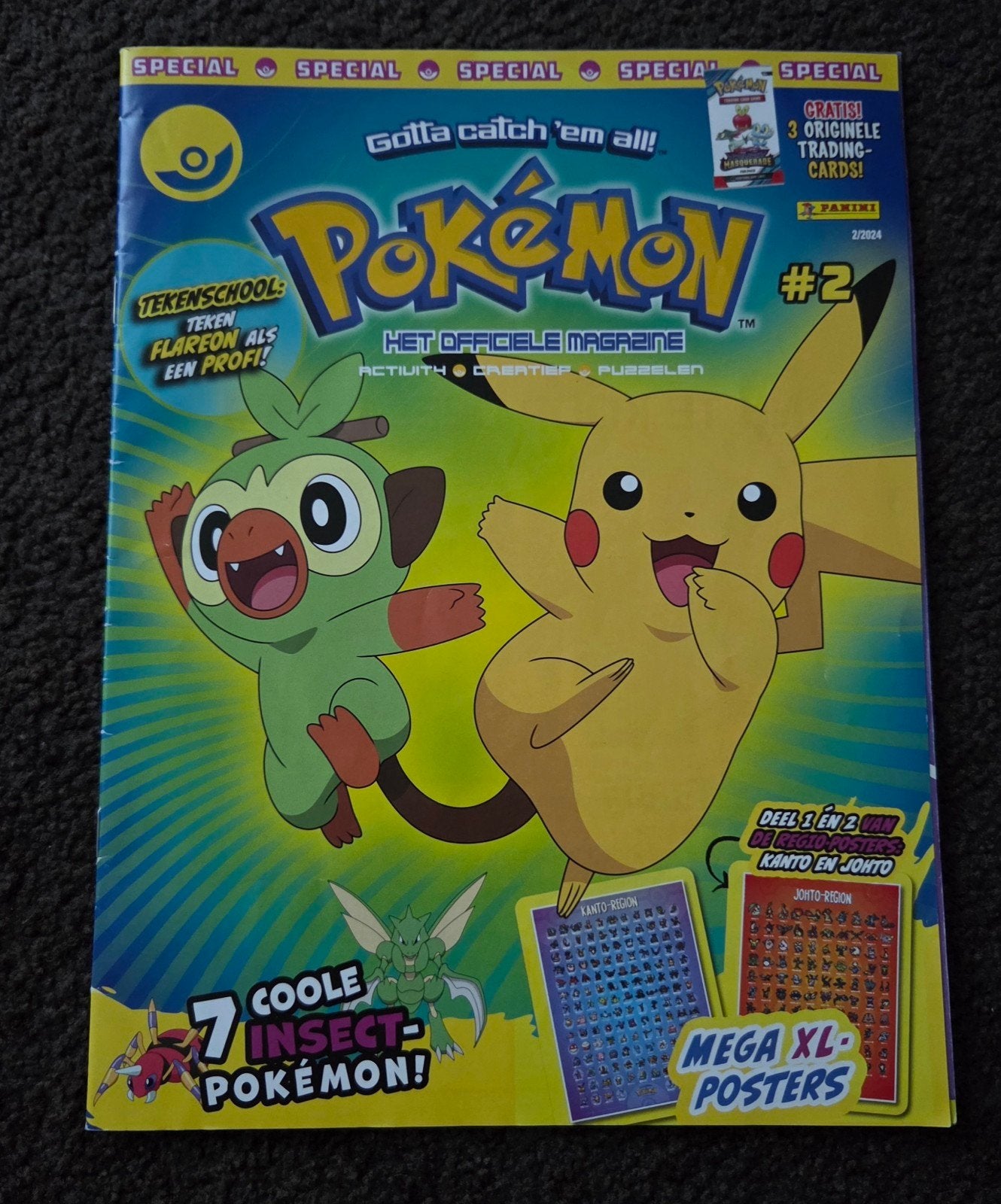 Pokemon tijdschrift, Ophalen of Verzenden, Nieuw, Overige typen