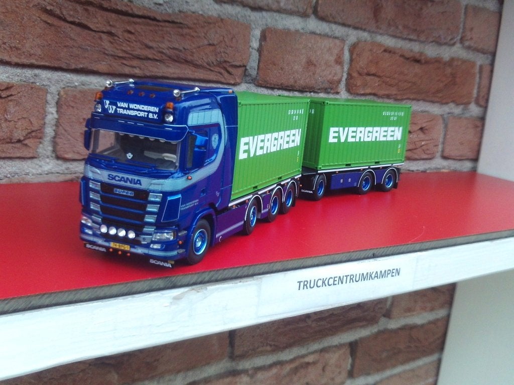 WSI  Scania  S  Highline  van  van  Wonderen., Hobby en Vrije tijd, Ophalen of Verzenden, Nieuw, Bus of Vrachtwagen, Wsi