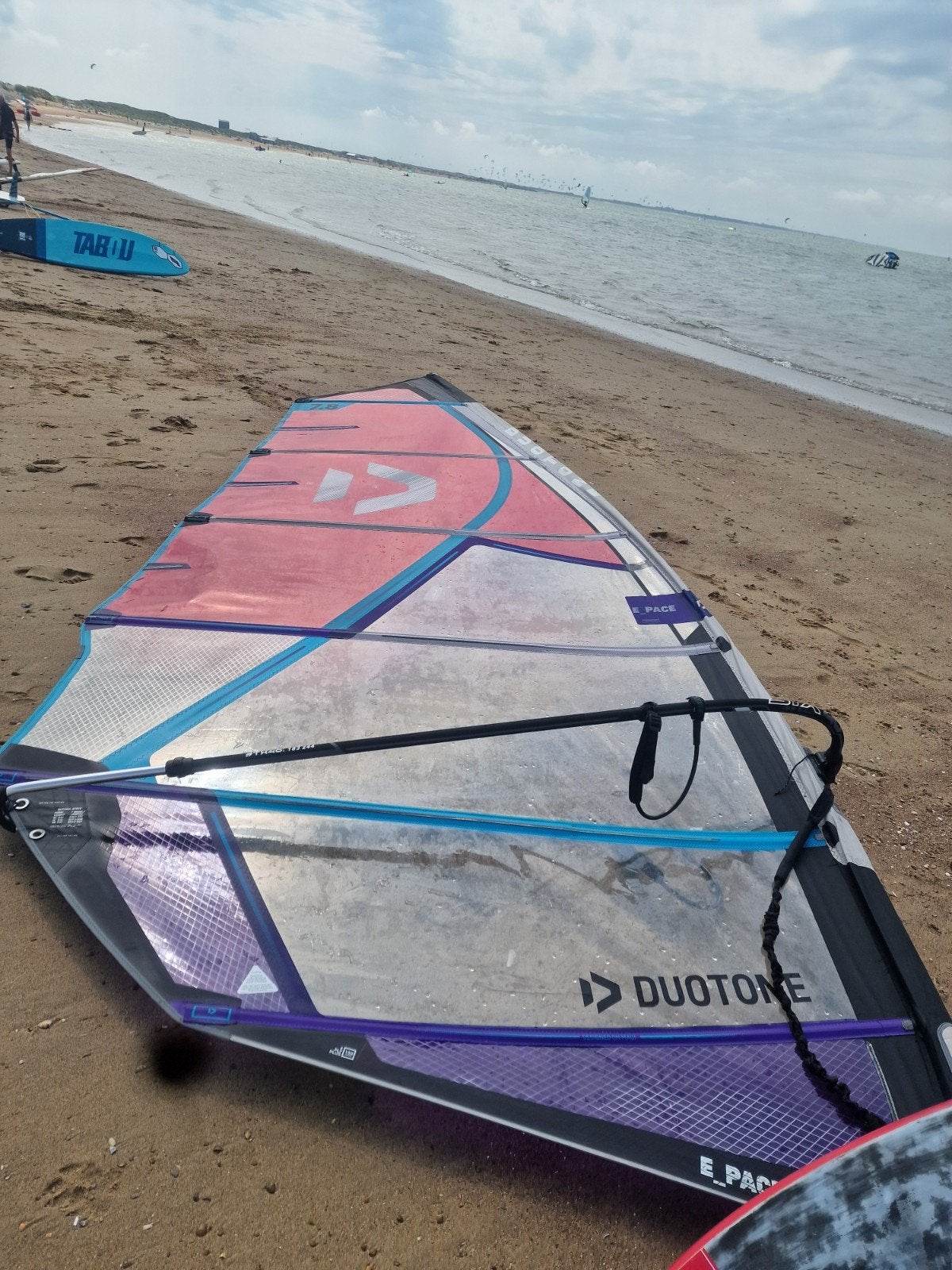 Duotone E_PACE 7.8 windsurfzeil, Watersport en Boten, Windsurfen, Gebruikt, 6.5 m² tot 8 m², Ophalen of Verzenden, Zeil