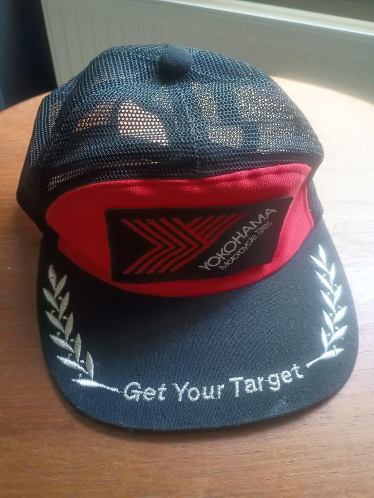 Motorsport Japan Yokohama vintage cap 1980's, Ophalen of Verzenden, Yokohama, Geen, Geen