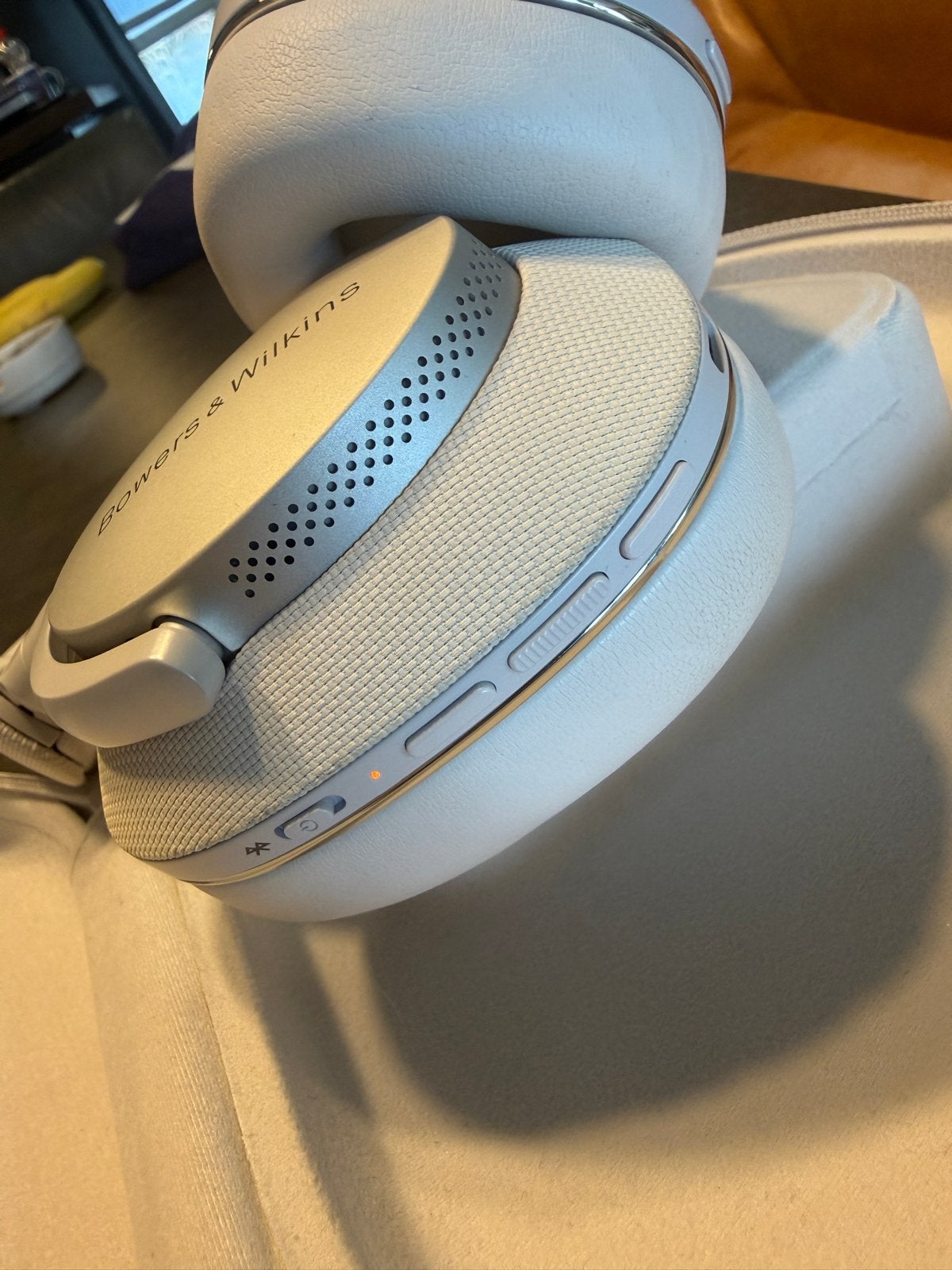 Bowers & Wilkins PX7 S2 Draadloze Over-ear Koptelefoon Wit, Bluetooth, Ophalen of Verzenden, Zo goed als nieuw, Wit