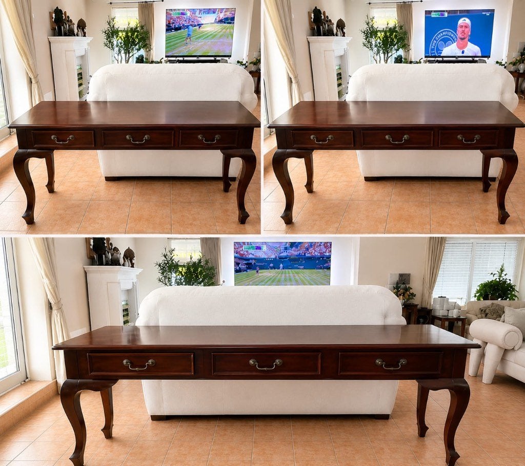 Antiek houten schrijftafel, Antiek en Kunst, Ophalen