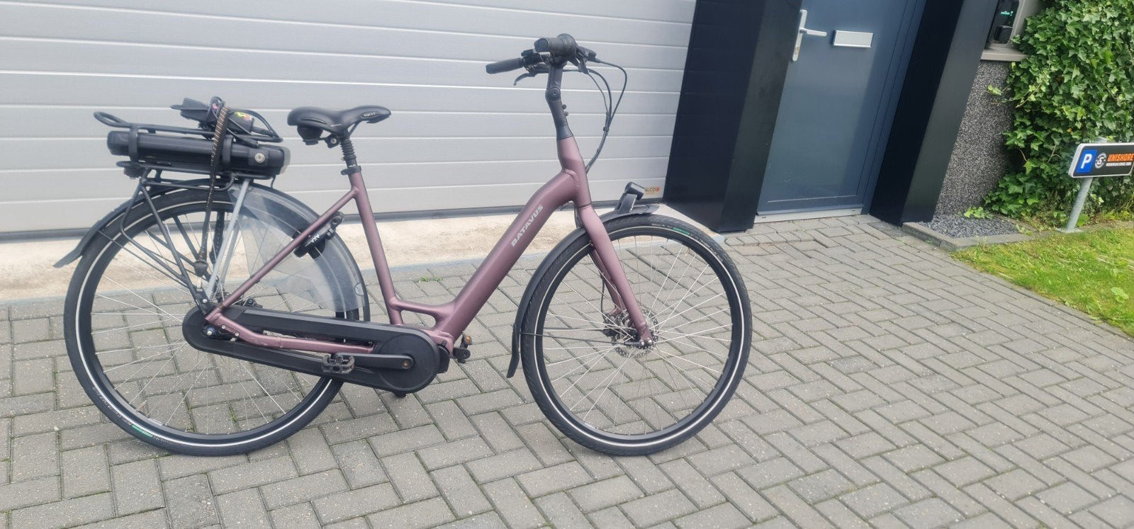 elektrische damesfiets Batavus Finez E-GO Middenmotor, 51 tot 55 cm, Ophalen, Batavus