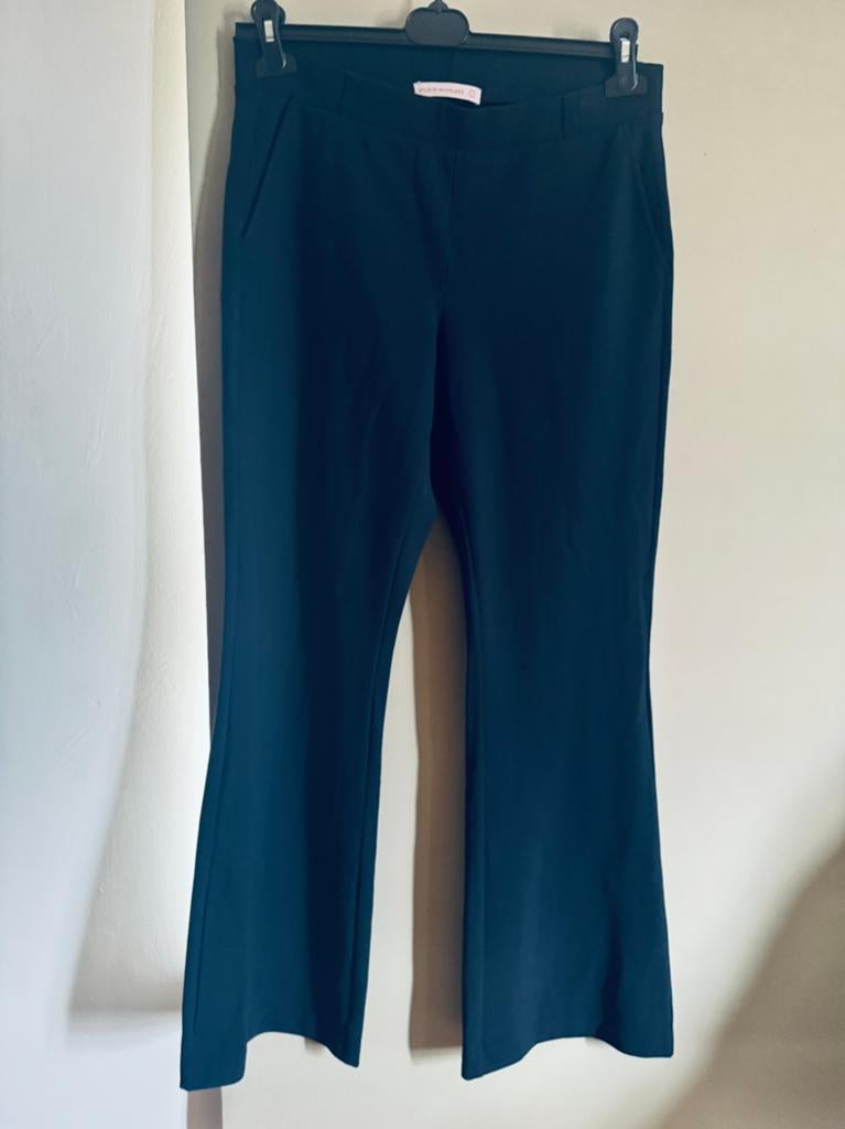 Studio Anneloes Flair bonded broek zwart maat XXL, Kleding | Dames, Broeken en Pantalons, Zwart, Maat 46/48 (XL) of groter, Nieuw