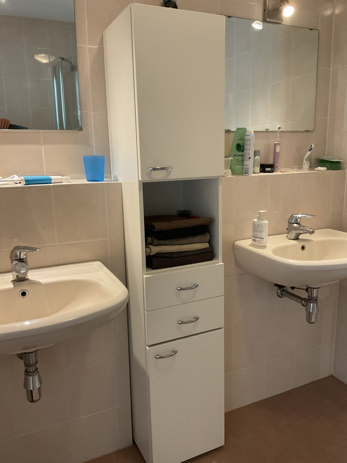 Badkamer kast, Ophalen, (Half)hoge kast, Minder dan 50 cm, Zo goed als nieuw