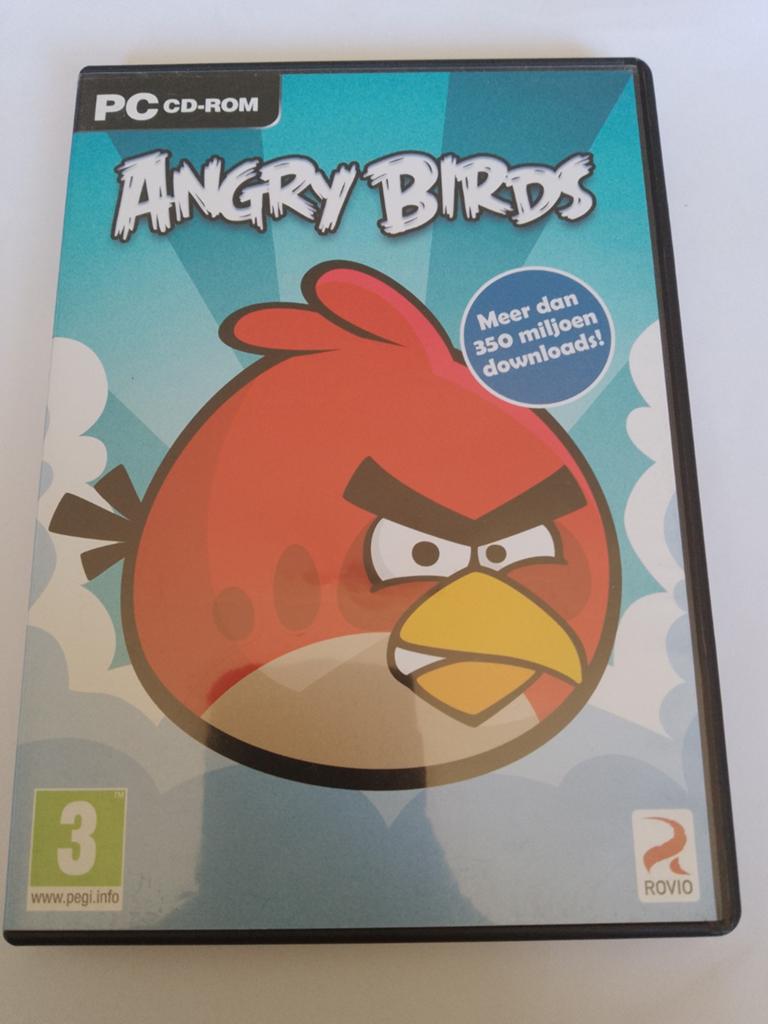 Angry Birds PC CD-ROM - Klassiek Puzzelplezier, Spelcomputers en Games, Games | Pc, Puzzel en Educatief, Gebruikt, 1 speler, Ophalen of Verzenden