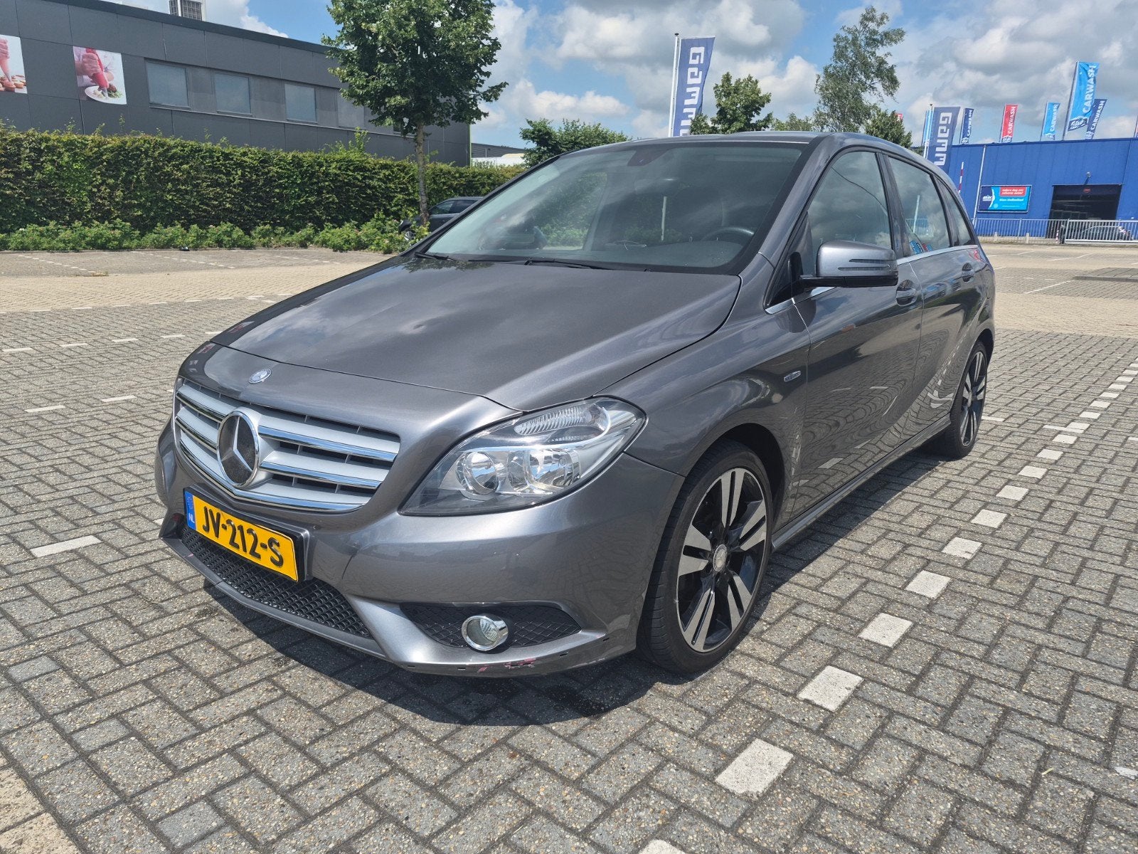 Mercedes-Benz B-Klasse 1.8 CDI BE B180 5DRS Dct7 2012 Grijs, Auto's, Dealer onderhouden, Zwart, 4 cilinders, 23 km/l