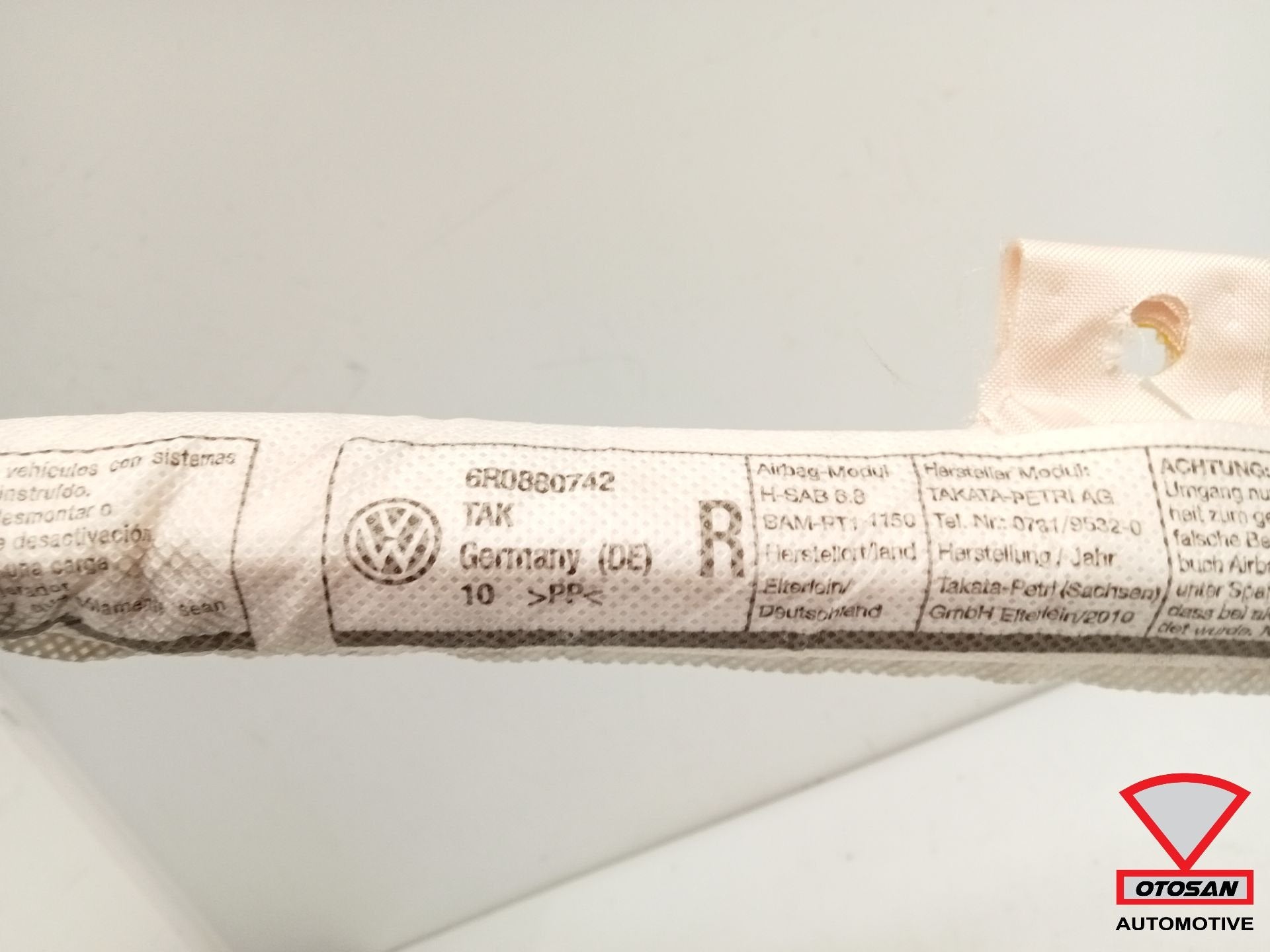 VW Polo 6R 6C Hemel Airbag Hemelairbag Rechts 6R0880742, Auto-onderdelen, Gebruikt, Volkswagen, Volkswagen AG, Berliner Ring 2
38440  Wolfsburg, DE