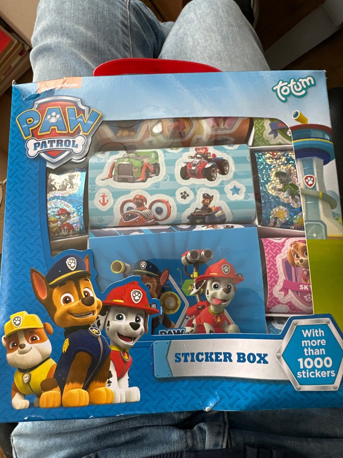 Paw Patrol Sticker Box - Meer dan 1000 stickers, Ophalen of Verzenden, Nieuw, Meerdere stickers
