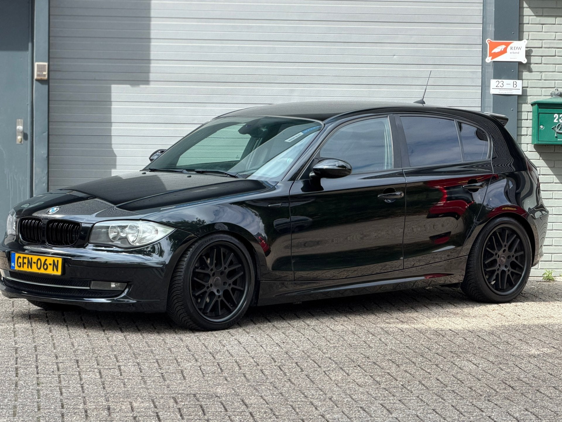 BMW 1-serie 118d Corporate, 1-Serie, 4 cilinders, Parkeersensor, Leder en Stof