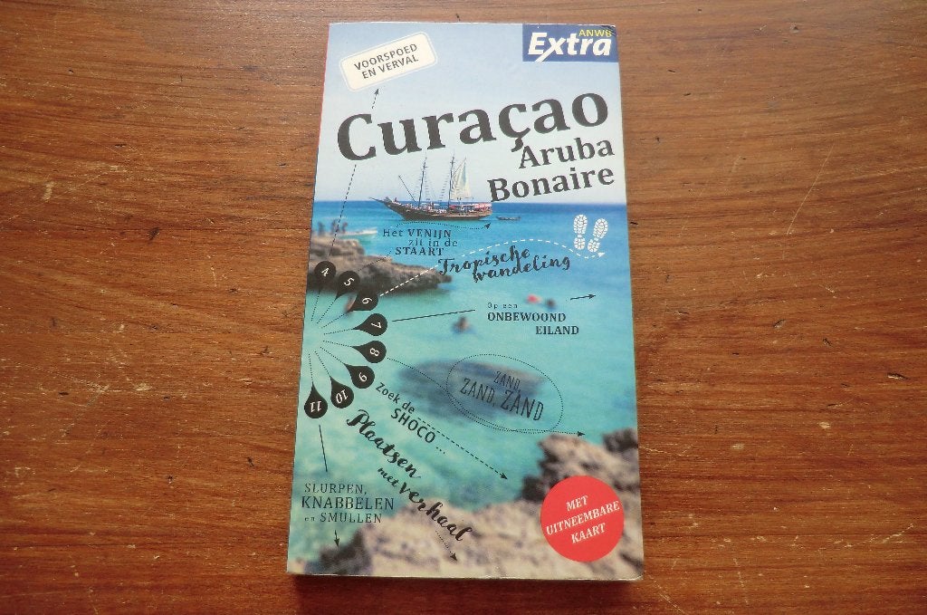 reisgids - Curacao, Aruba en Bonaire - anwb extra (2018), Boeken, Reisgidsen, Ophalen of Verzenden, Reisgids of -boek, ANWB, Zuid-Amerika