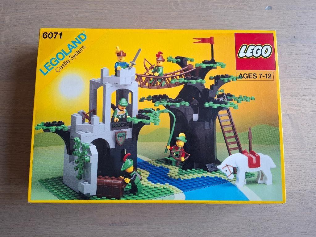 Lego kasteel 6071 + Doos + Instructies, Compleet, Gebruikt, Lego, Ophalen of Verzenden