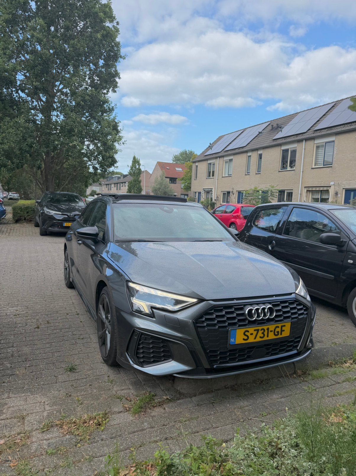 Audi A3 35 Tfsi 150pk S-tronic 2020 Grijs Full Option, 1498 cc, 1295 kg, 4 cilinders, 690 kg