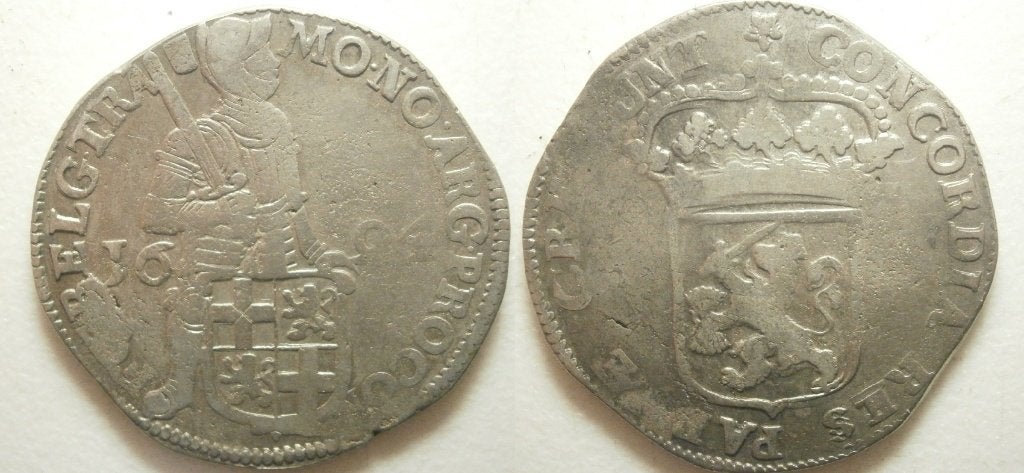 Utrecht Dukaat zilver 1694, Vóór koninkrijk, Zilver, Ophalen of Verzenden, Losse munt