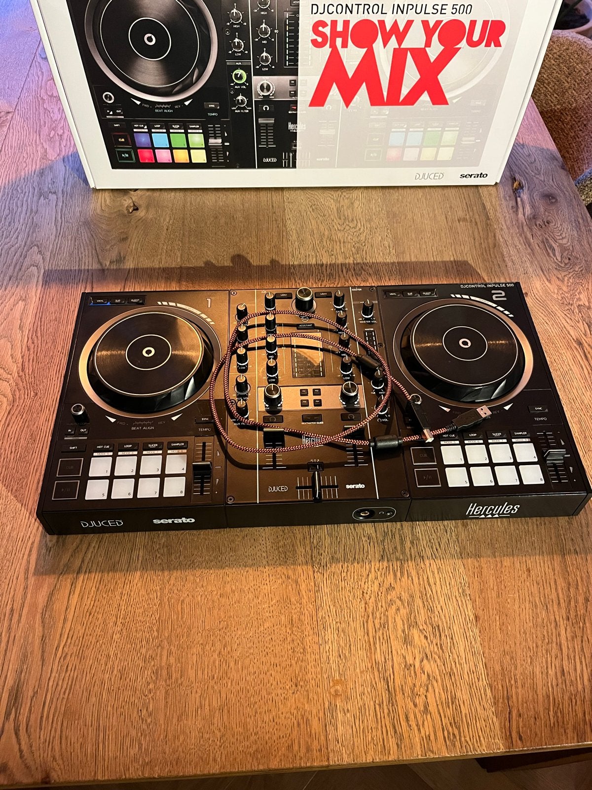 Foto 7 van Hercules DJControl Inpulse 500 DJ-controller