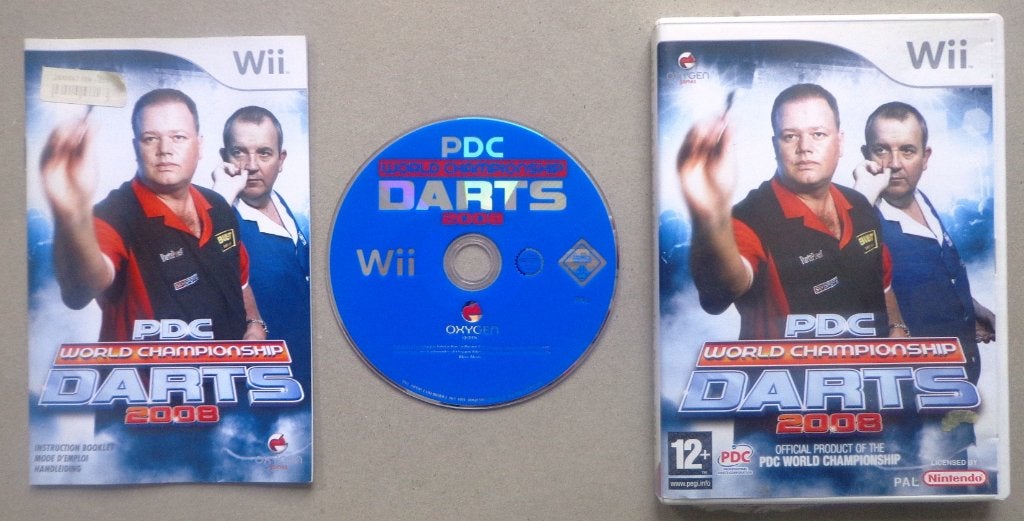 PDC World Championship Darts voor de Nintendo Wii Compleet, 1 speler, Ophalen of Verzenden, Zo goed als nieuw, Sport