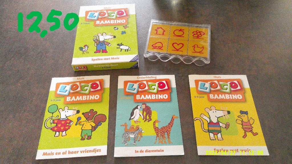 Bambino loco en mini loco met boekjes., Ophalen of Verzenden, Zo goed als nieuw, Taal en Lezen