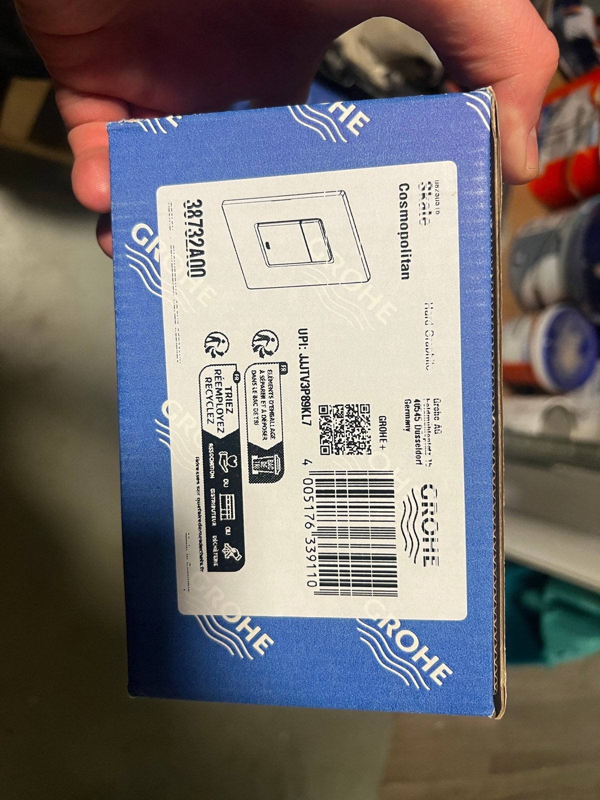 3x Grohe Cosmopolitan Schakelaar - Nieuw in doos, Ophalen of Verzenden, Nieuw, Overige merken, Schakelaar