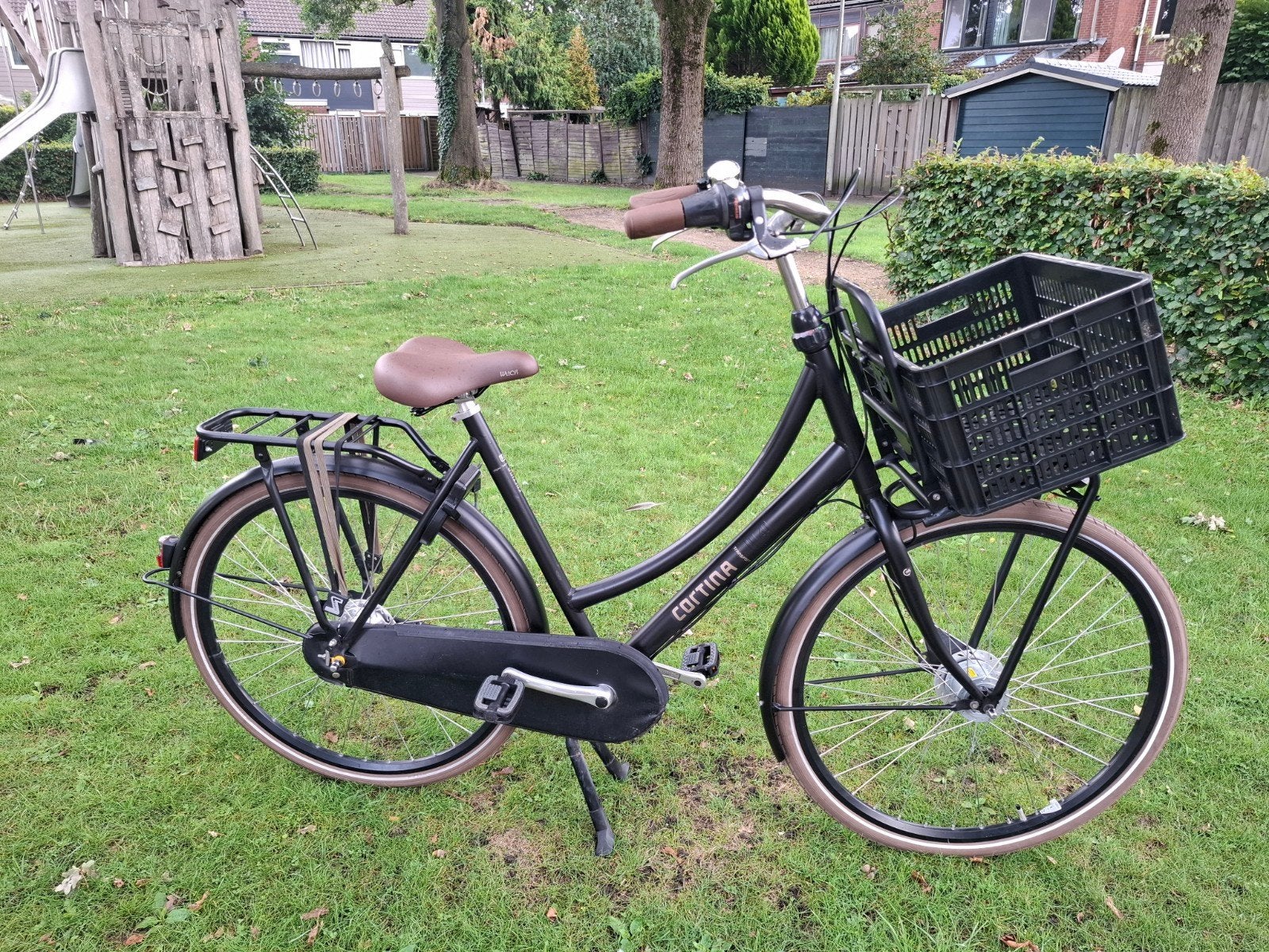 ZWARTE CORTINA U4 28INCH 57CM, HANDREMMEN 7 VERSNELLINGEN, Versnellingen, 56 cm of meer, Zo goed als nieuw, Ophalen