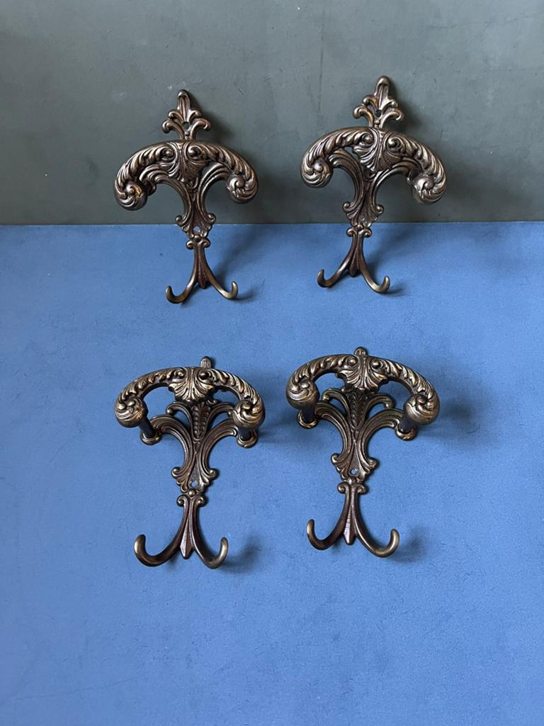 Set 4 art nouveau hangers, Sieraden, Tassen en Uiterlijk, Broches, Ophalen of Verzenden, Zo goed als nieuw