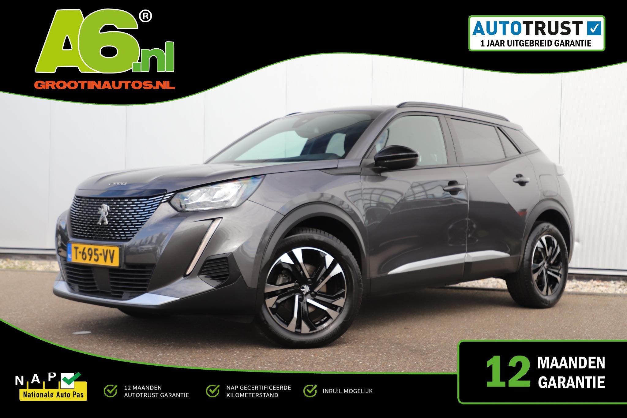 Peugeot 2008 1.2 PureTech Allure 102PK Half Leder Navigatie