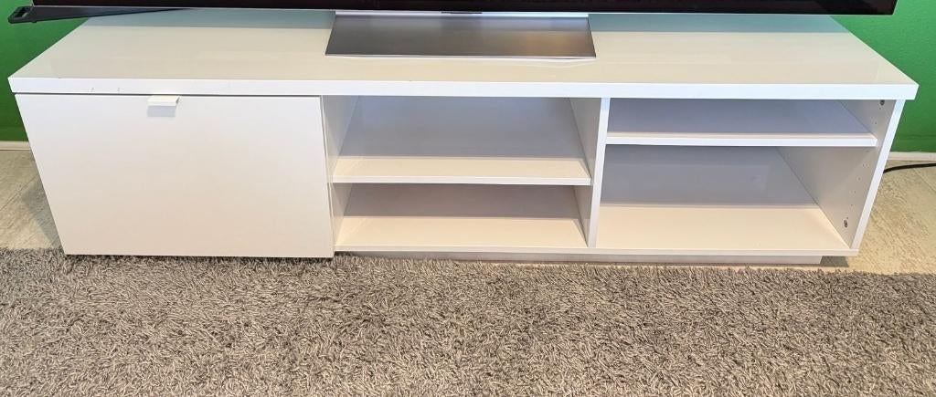 IKEA BYAS tv meubel Televisiemeubel, Huis en Inrichting, Kasten | Televisiemeubels, Ophalen, Gebruikt, 150 tot 200 cm, Minder dan 100 cm