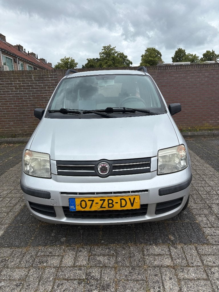 Fiat Panda 1.2 44KW 60PK 2007 Grijs, Auto's, Fiat, Voorwielaandrijving, Stof, Origineel Nederlands, Handgeschakeld