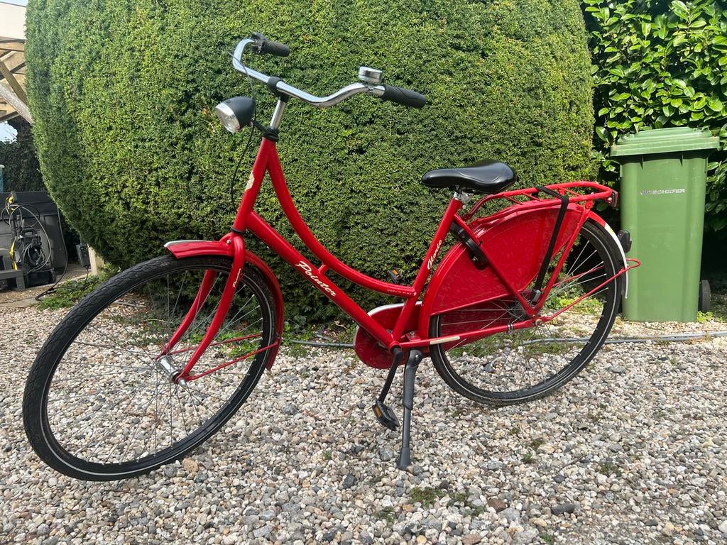 Rode Pointer fiets - Damesfiets met lage instap, Overige merken, Terugtraprem, Ophalen of Verzenden, 50 tot 53 cm