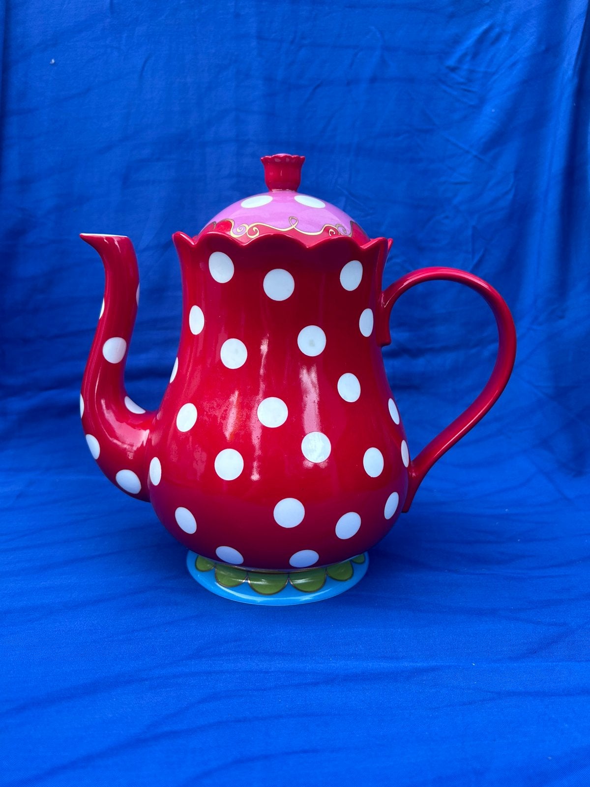 Oilily theepot in perfecte staat, Ophalen, Overige merken, Zo goed als nieuw, Aardewerk