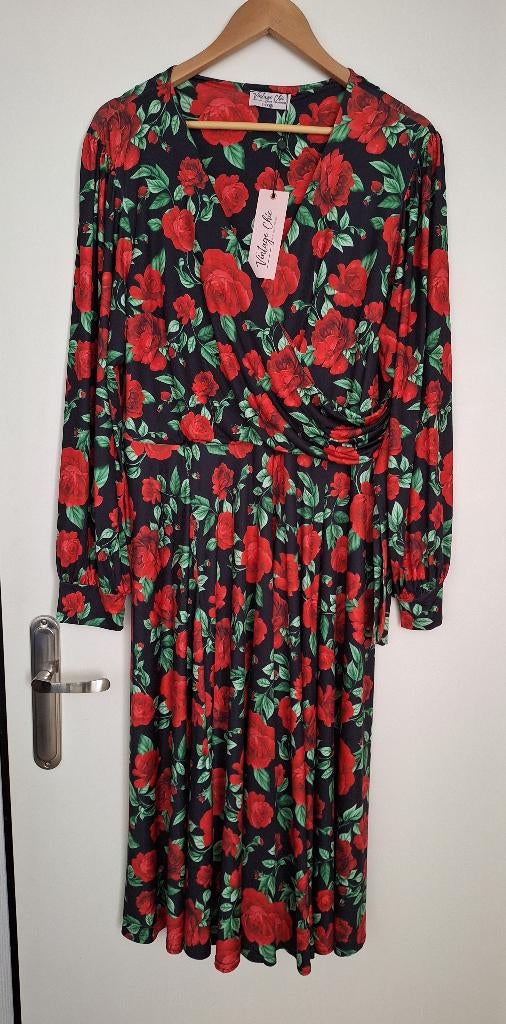 NIEUW Vintage Chic for Topvintage jurk, size 20, Kleding | Dames, Zwart, Maat 46/48 (XL) of groter, Nieuw, Ophalen of Verzenden