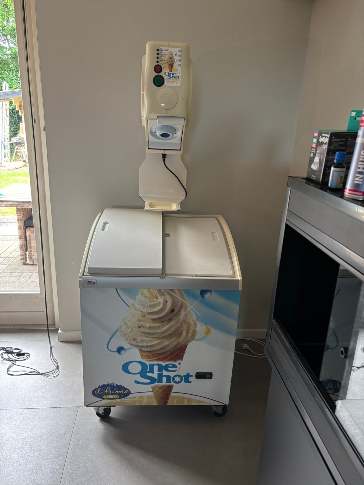 One shot ijsmachine, Witgoed en Apparatuur, Ophalen, Gebruikt