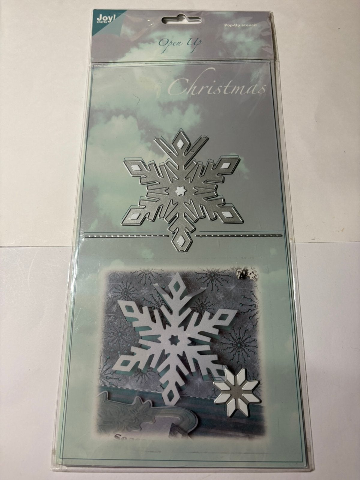 Snijmal joy voor pop up sneeuwvlok kaart, Ophalen of Verzenden, Zo goed als nieuw, Overige thema's, Pons of Mal