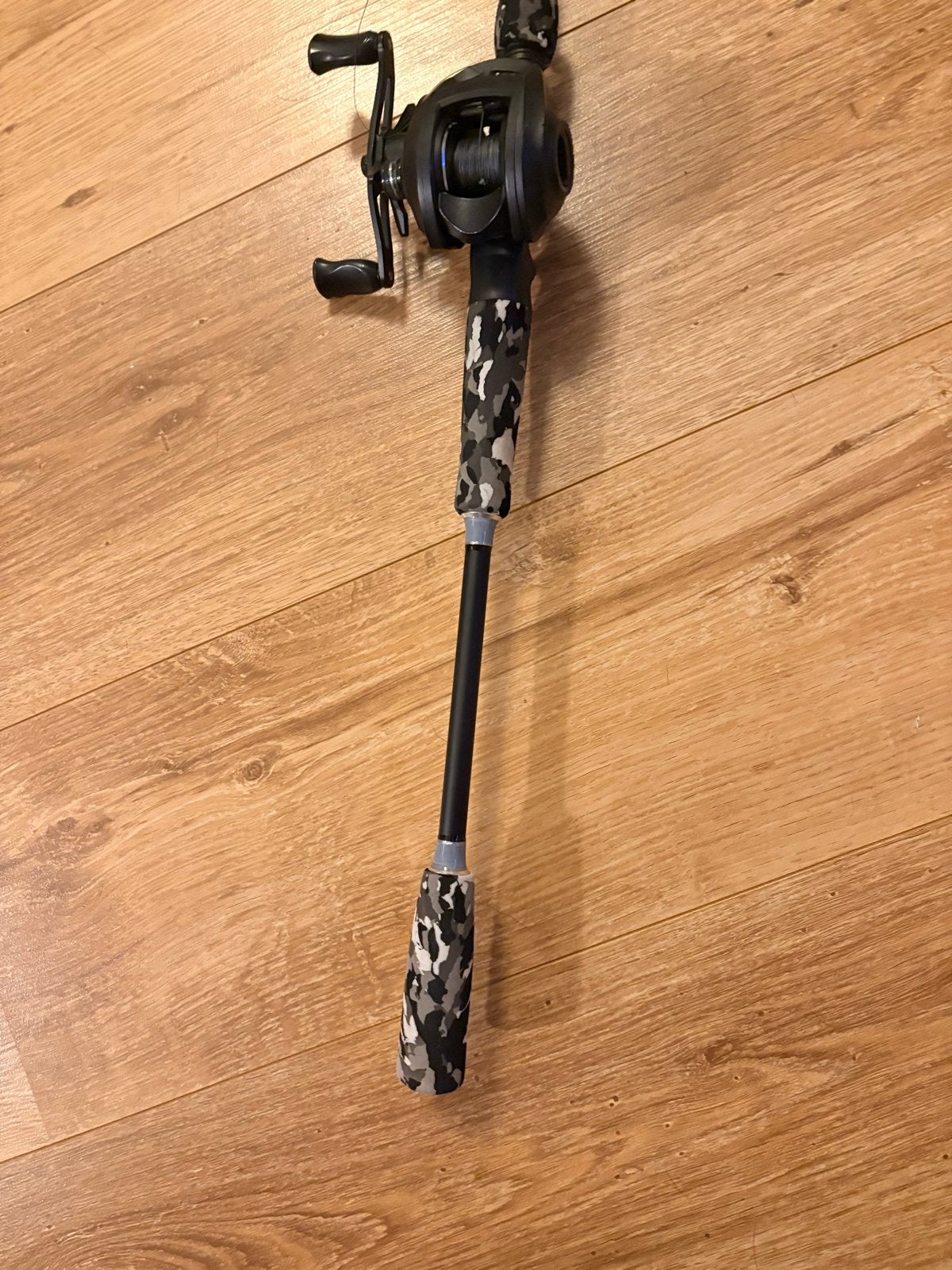 Albatros Cronos Baitcast Hengel met BCR-201L Molen, Ophalen, Gebruikt, Complete hengel
