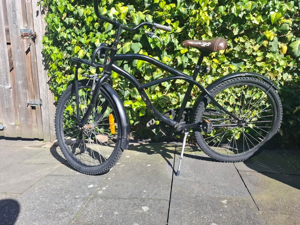 Stoere jongens fiets., Fietsen en Brommers, Fietsen | Jongens, Ophalen, Gebruikt, Handrem