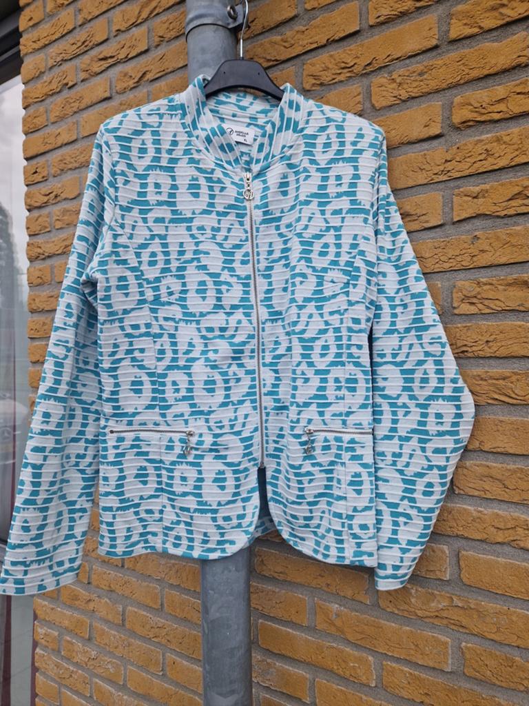 Angelle Milan jasje colbert met rits  maat XL, Kleding | Dames, Jasjes, Kostuums en Pakken, Angelle Milan, Ophalen of Verzenden