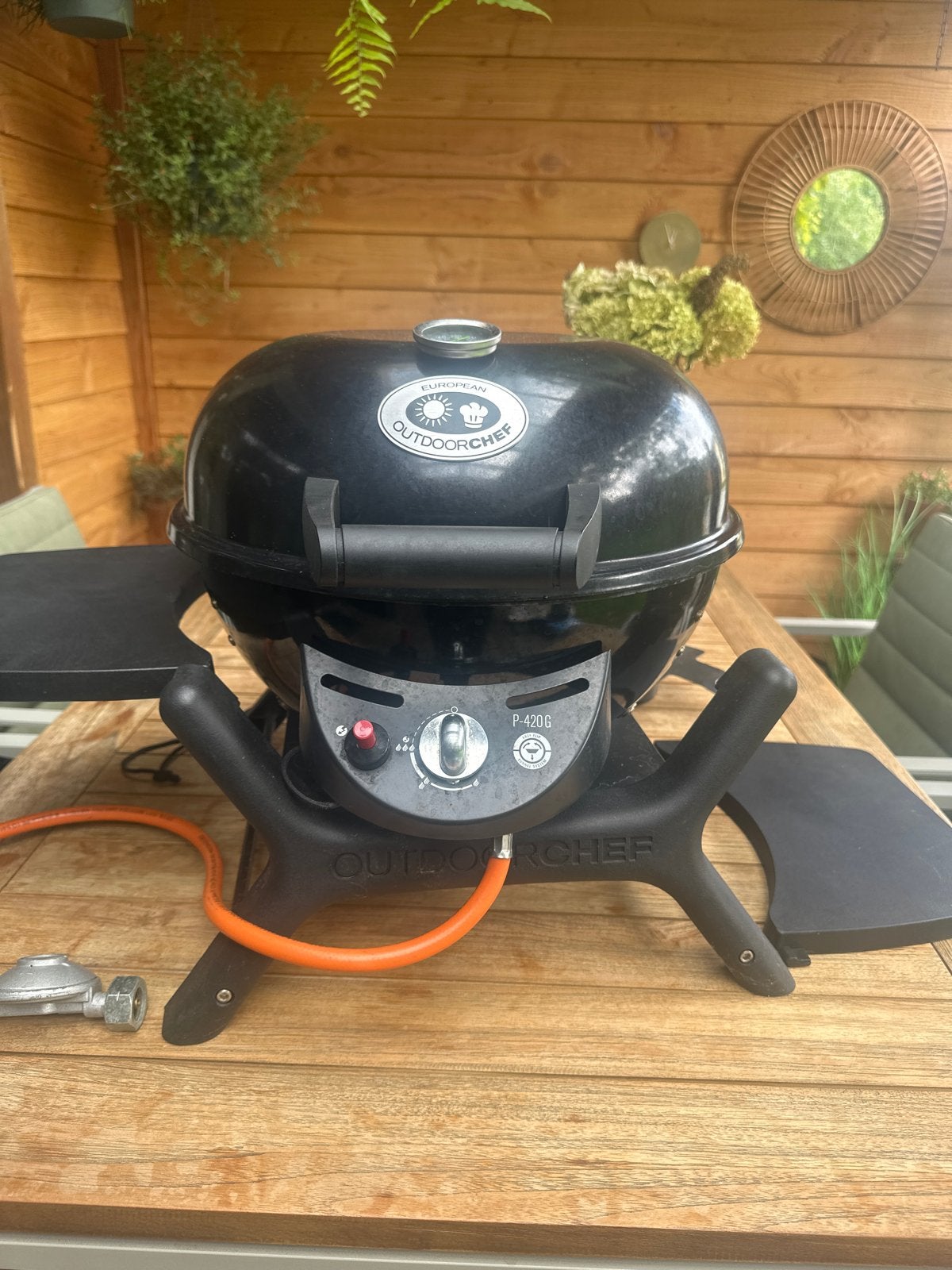 Compacte gasbarbecue European Outdoorchef P-420G, Ophalen of Verzenden, Gebruikt