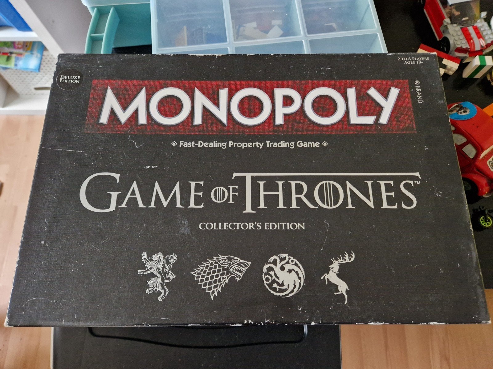 Monopoly Game of Thrones Collectors Edition, Ophalen of Verzenden, Gebruikt