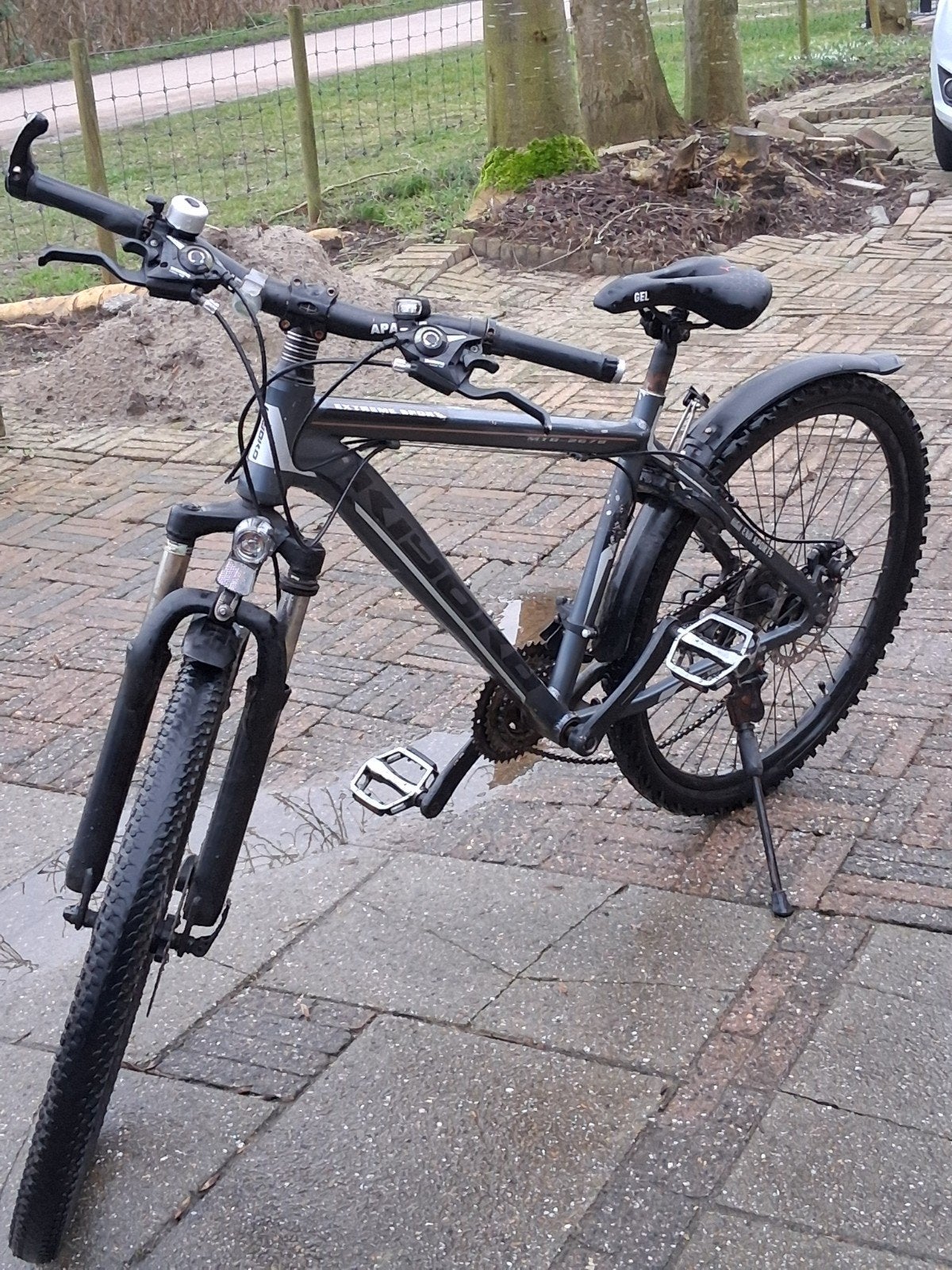 Kiyoko Mountainbike met schijfremmen en vering, Fietsen en Brommers, Overige merken, Gebruikt, Hardtail, Ophalen of Verzenden