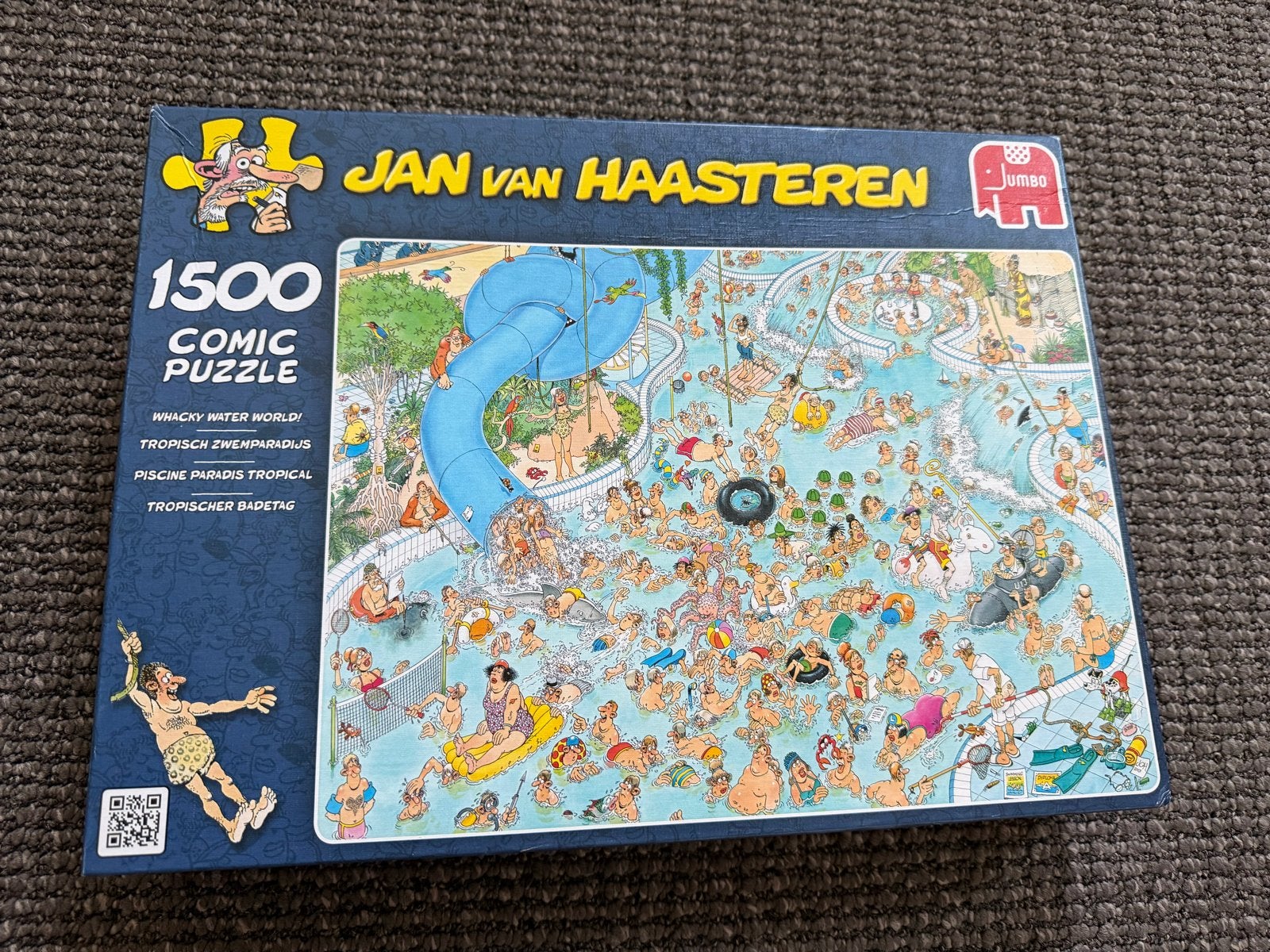Jan van Haasteren 1500 stukjes - Tropisch Zwemparadijs