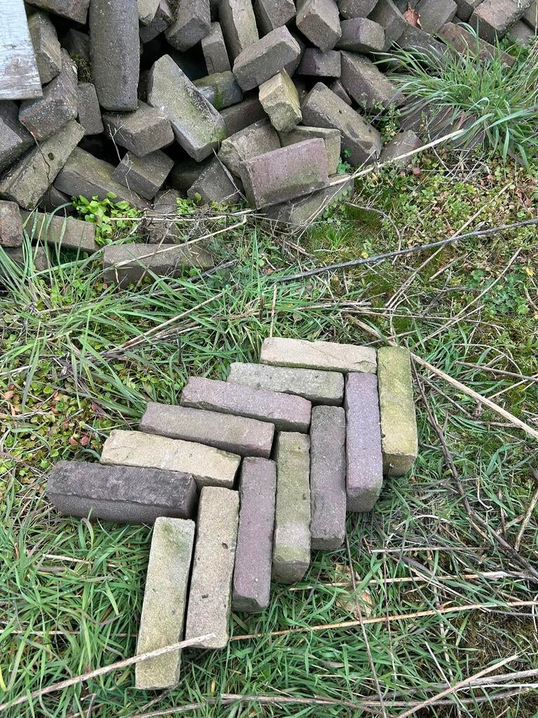 Oud gebakkken waaltjes 100 m2, Ophalen, Gebruikt, 10 m² of meer, Klinkers