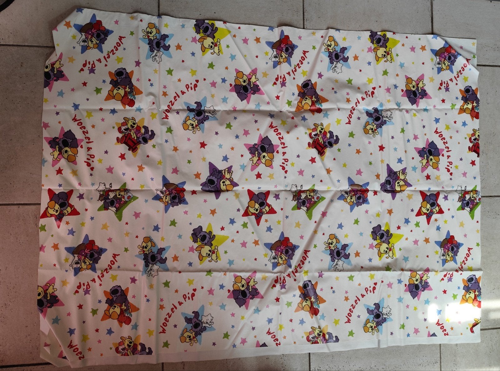 Woezel en Pip Tafelkleed - 138 x 203 cm - Stevige Kwaliteit, Nieuw, Ophalen of Verzenden, Meerkleurig, Rechthoek
